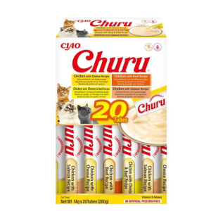 Caja churu mezcla pollo 20 tubos