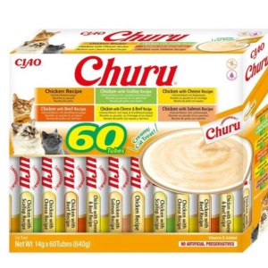 Caja churu mezcla pollo 60 tubos