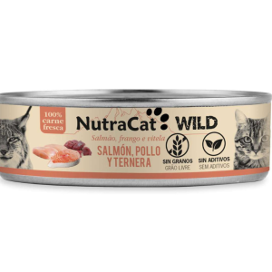 Nutracat salmon pollo y ternera