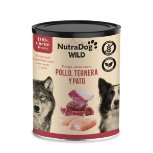 pollo ternera y cerdo
