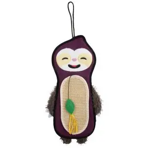 rascador perezoso joyful space con hierba gatera gigwi cm general x